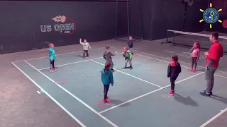 Tiny Mini-Tennis: Circuit Training for Preschool Ages 4-6