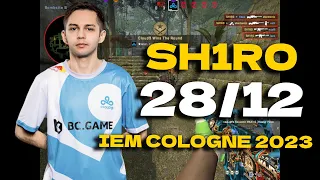 CSGO POV Cloud9 SH1RO (28/12) vs GamerLegion (ANCIENT) @ IEM Cologne 2023