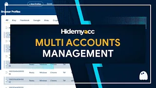 Antidetect browser Hidemyacc | The best antidetect browser for multi-account management.