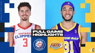 South Bay Lakers vs. Ontario Clippers - Game Highlights