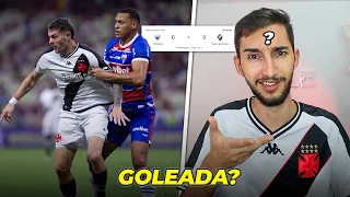 Vasco x Fortaleza - EMPATE É UMA GOLEADA DO VASCO? KKKKK