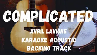 COMPLICATED-AVRIL LAVIGNE (KARAOKE ACOUSTIC/BACKING TRACK)