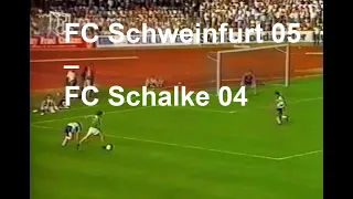 90/91 FC Schweinfurt 05 – FC Schalke 04