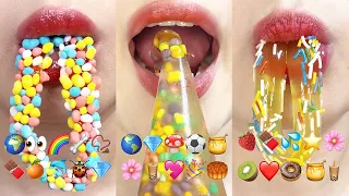 asmr 30 MINUTES EMOJI FOOD CHALLENGE 틱톡 이모지 먹방 TIKTOK COMPILATION MUKBANG eating sounds