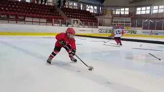 5 years old hockey player