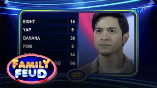 Family Feud: ALDEN RICHARDS, SUMALANG SA FAST MONEY ROUND! (Episode 315)