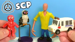 Making SCP-3008, SCP-1386, SCP-1049  и SCP-3565  with Clay