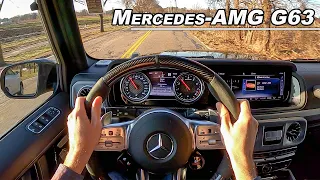 Can The G Wagen Handle?  2020 Mercedes-AMG G63 with Rare Analog Dashboard (POV Drive)