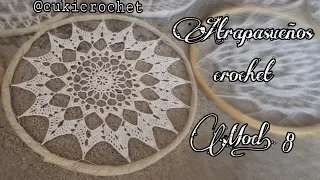 DREAM CATCHER ... MODEL 8. STEP BY STEP TO CROCHET / CROCHET