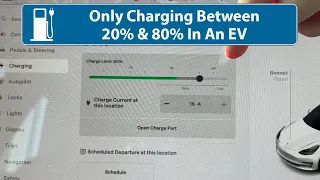 Electric Car Batteries - Only Using 20% to 80%