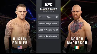 Dustin Poirier vs Conor McGregor | UFC 4 |