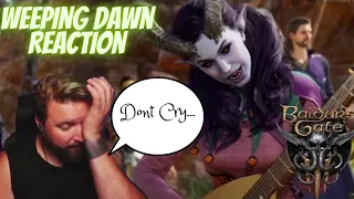 Emotional Reaction: Cry-Reacting to 'The Weeping Dawn' in Baldur's Gate 3