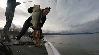 Early Prespawn on the Best Bass lake in the Nation