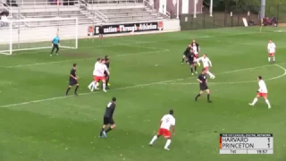 Men's Soccer Highlights: Princeton vs. Harvard - 10/22/16