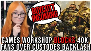 Games Workshop BLOCKS & Gaslights Warhammer 40K Fans Over Female Custodes Retcon As Boycotts Loom