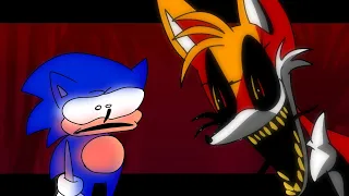 Zalgo shows sonic his dance moves ( sonic.exe Last chance animation )