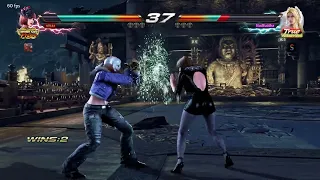 black rose fights clown sister tekken 7 anna vs nina 081723