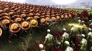 Ultimate Epic Battle Simulator 2 - Persians AND Spartans VS 1 Million Zombies in UEBS 2