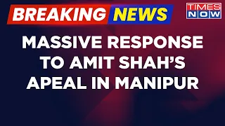 Breaking News | After Home Minister Amit Shah Warned Rioters In Manipur 140 Weapons Surrendered