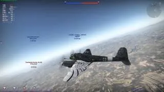 War Thunder - This is my Boom-stick! Me 410 A1/U4 Realistic Battle