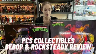 Bebop and Rocksteady by PCS Collectibles Review