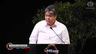 Pangilinan: Lawfare happens when institutions are weak or inutile