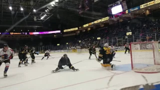 Youngstown Phantoms #13 Nicolas Werbik scores a PP goal 3/10/17 vs Green Bay