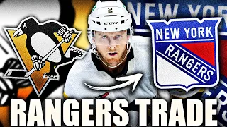 THE RANGERS AND PENGUINS TRADE WE'VE ALL BEEN WAITING FOR: CHAD RUHWEDEL TO NEW YORK