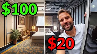 $20 vs $50 vs $125 hotel in Kuala Lumpur Malaysia!