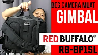 Beg camera muat sekali GIMBAL ! (Red Buffalo RB-BP15L)
