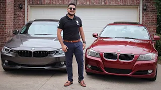 BMW E90 VS. BMW F30 Review. Which one is the right car for you?