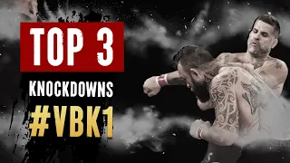 TOP 3 Knockdowns Valor Bare Knuckle 1 (VBK1)