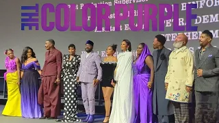 THE COLOR PURPLE premiere Fantasia, Taraji P Henson, Danielle Brooks, H.E.R., Ciara -December 6,2023