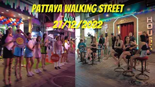 PATTAYA WALKING STREET  4K -  27 DECEMBER 2022