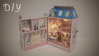 [DIY] 미니어처 하우스 호텔 만들기 ㅣ MINIATURE DOLLHOUSE HOTEL DIY