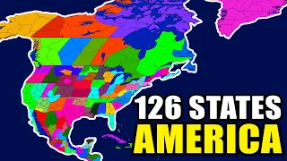 North America Battle Royale with 126 States Until 1 Left... (Earth Royale)