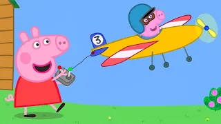 Peppa Pig And George Fly Their Toy Plane 🐷 ✈️ Adventures With Peppa Pig