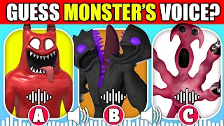 Guess The MONSTER'S VOICE! | Garten of Banban 7 | Syringeon, Bittergiggle, Evil Banban