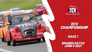 Classic 2CV Racing Club | Brands Hatch - Race 1 | 2021