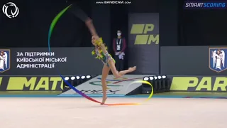 Daria ATAMANOV (ISR) Ribbon EF - European Championships Kyiv 2020