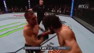 The Epic Ending Of Zabit Magomedsharipov Vs Kyle Bochniak From UFC 223