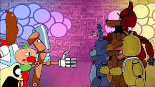 pizza tower monsters vs five nights at freddy's