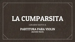 La Cumparsita (Tango) - Gerardo Matos R. - Partitura para violin