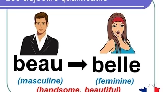 French Lesson 95 - MUST KNOW Common Most used Adjectives - Adjectifs qualificatifs communs