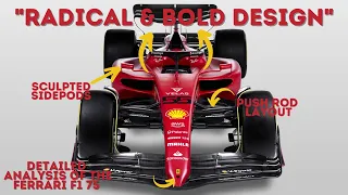 How is the Ferrari F1-75 so different than a Redbull and Mclaren ?