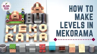 How to Make Levels in Mekorama | Make level | Create level in Mekorama | Android Game | Dilava Tech