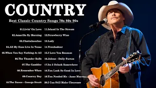 George Strait, Alan Jackson,Kenny Rogers,Randy Travis 🤠Classic Country Music with Lyrics HQ3