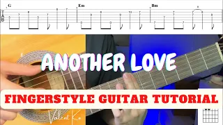 Another Love (Tom Odell) - Fingerstyle Guitar Tutorial + Tabs + Chord + Lyric , Karaoke