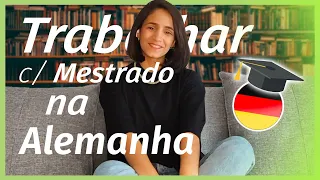 MESTRADO na ALEMANHA e TRABALHAR É POSSÍVEL SIM! - Por que Eu Sumi? - COMEÇO de UMA JOVA JORNADA