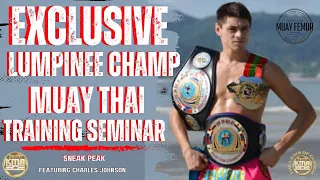 Genius Level Muay Thai w Damien Alamos: 17 min Master Class from a Lumpinee Champion!